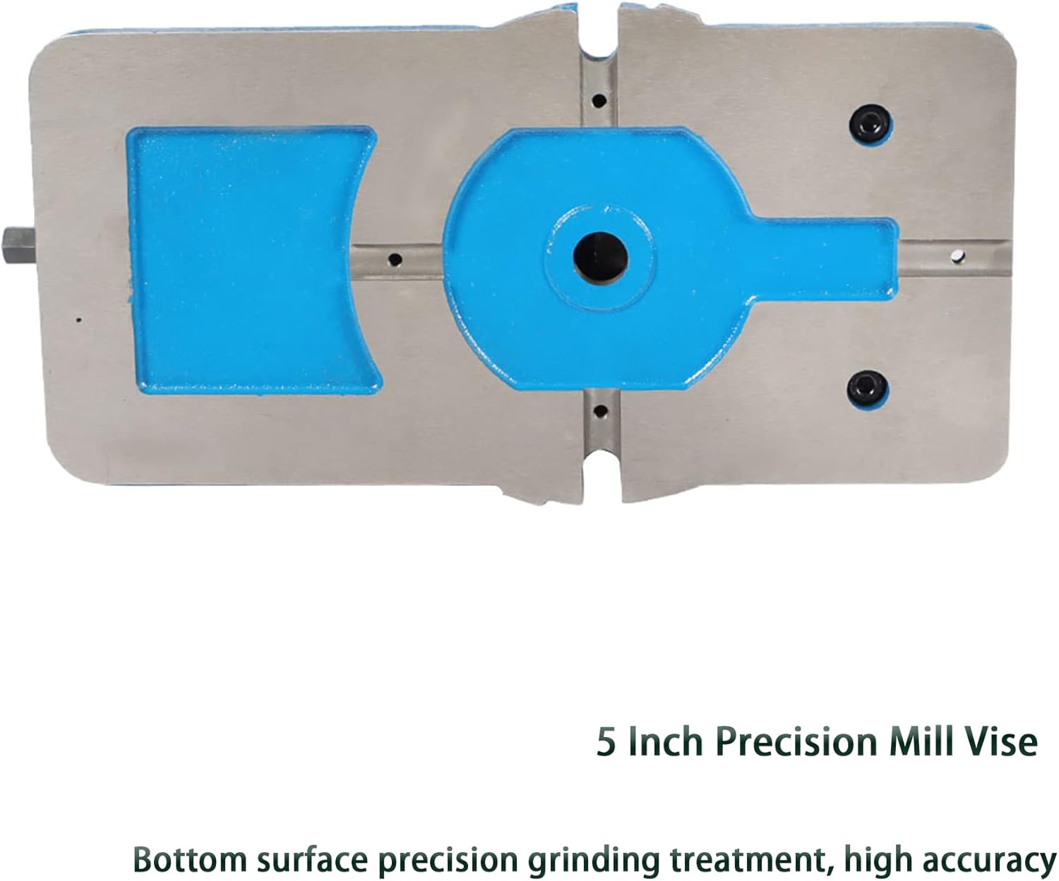 5 Inch Accuracy Mill Vise without Base Heavy Duty Milling Machine Vise Fit for CNC, Milling Machines and Machining Centers