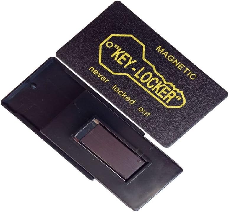 NEW 2 LARGE MAGNETIC KEY HOLDER HOME OFFICE SAFE BOX CAR BOAT SPARE KEYS HIDING