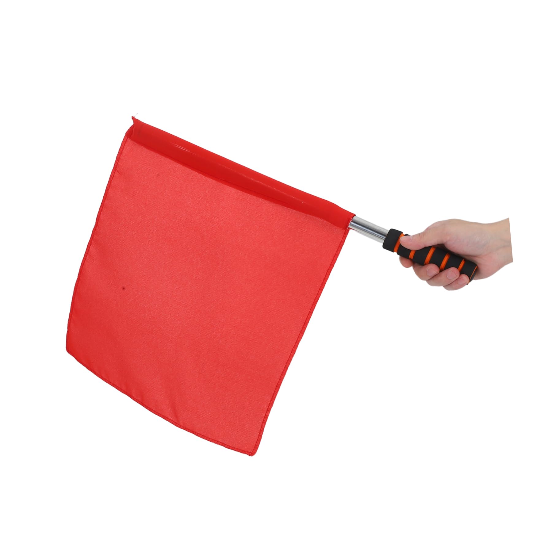 ibasenice 3 Series Banderas De Señalización De Tráfico Banderas De Referí Y Advertencia Ligera Y Resistente Mango De Antideslizante Alta Visibilidad Para Y De Tráfico 3 Piezas*3