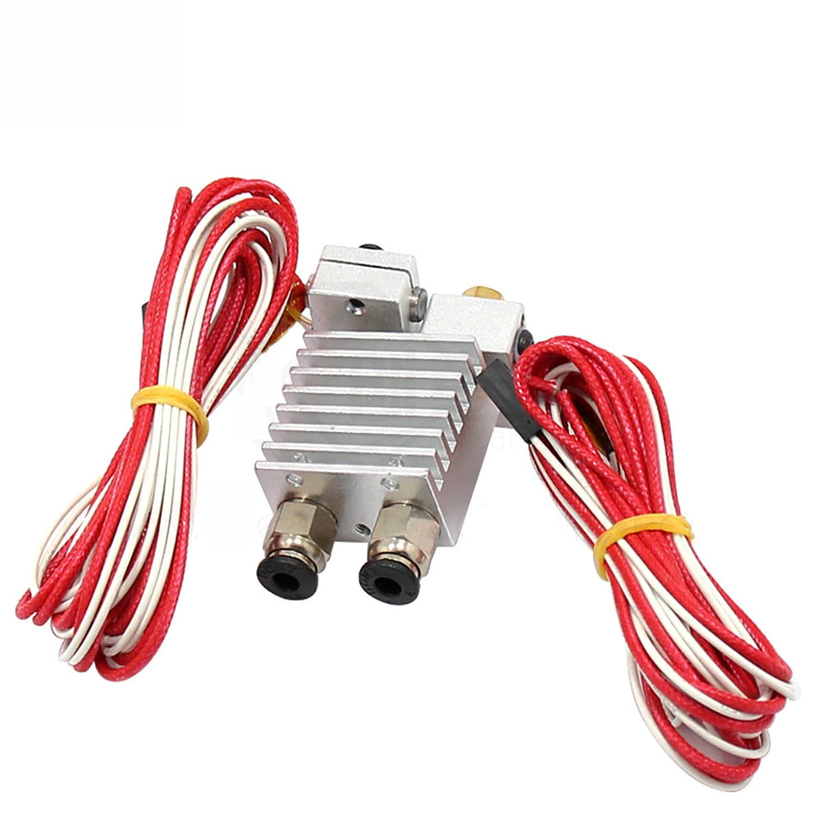 3D-Drucker 2 in 2 Out-Extruder Alles Metall/for 3D-Chimäre Hotend Kit Multi-Extrusion V6 Dual Extruder 0,4mm / 1,75 mm Teil