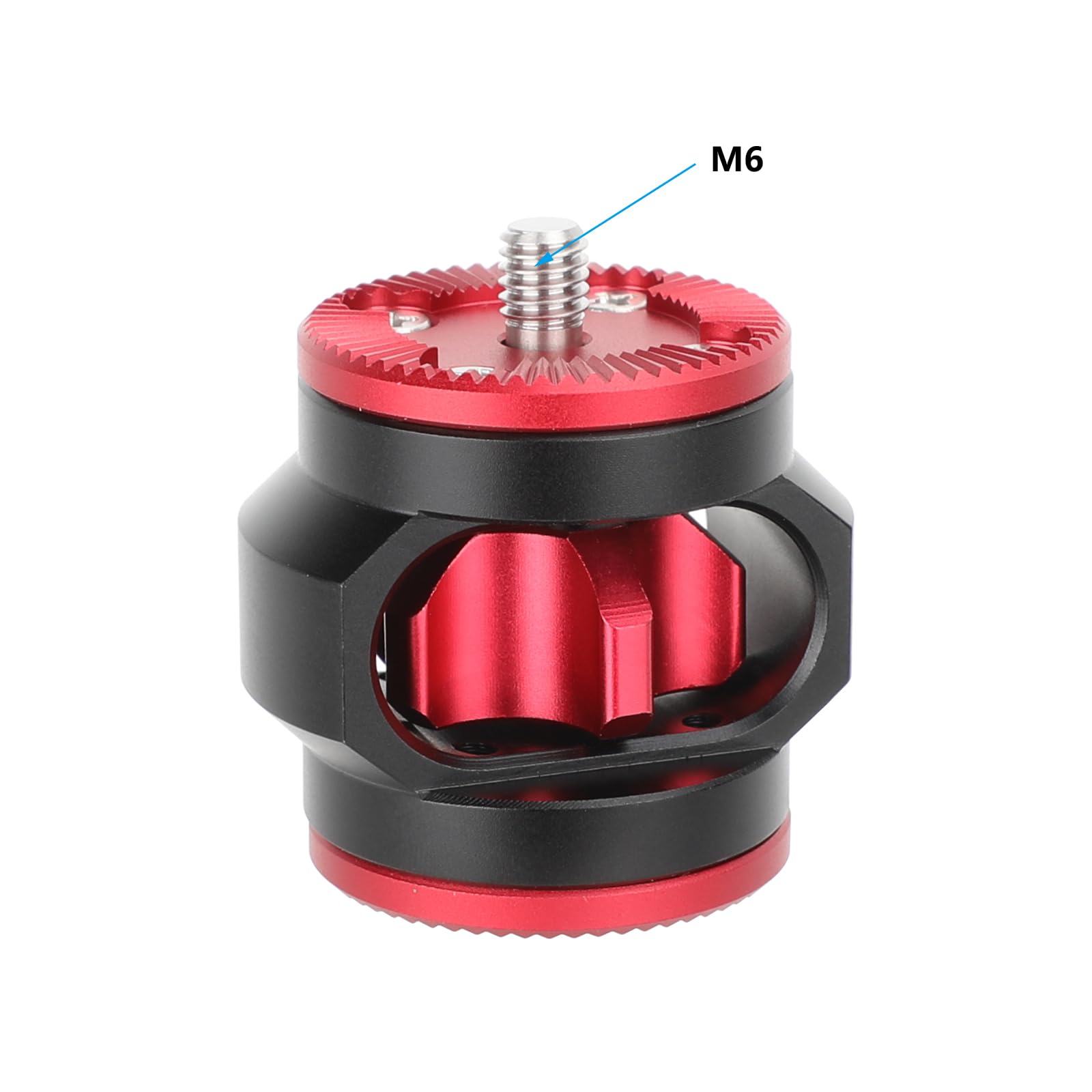 CAMVATE M6 Rosette Verlängerungsabstandshalter (Rot)-3677