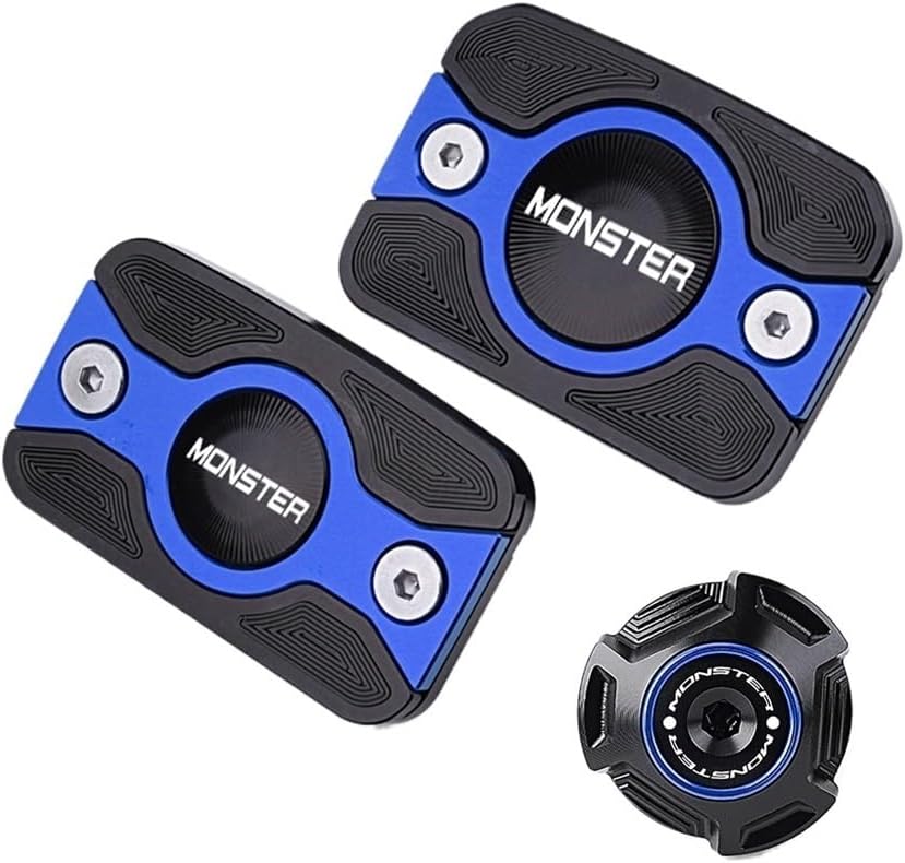 Guard Brake Fluid Reservoir for Monster 821 796 795 696 695 Motorcycle Accessories Front Clutch Brake Fluid Reservoir Cap Oil Filler Cover