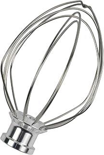 Mixer Parts and accessories 63227 Stainless Steel egg Mixer with Eclectrics compatible All-metal Stand Mixer for Hamilton Beach Mixer Accessories Replacement Flour Cake Balloon Mixer