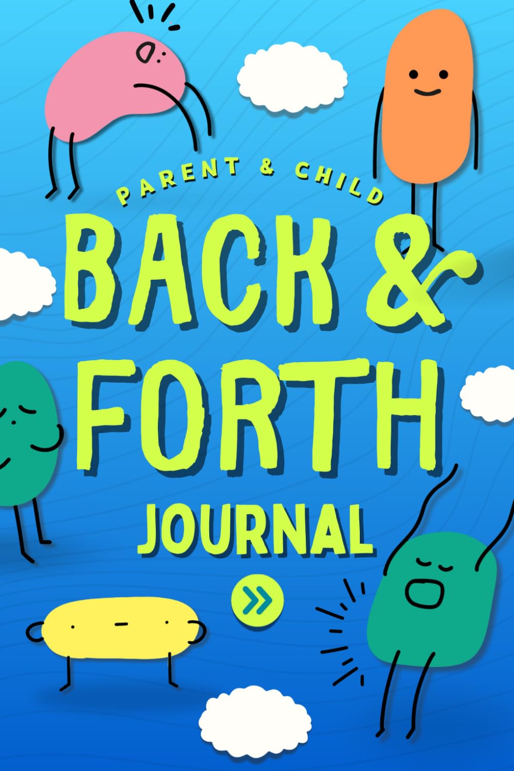 Parent and Child Back and Forth Journal: A Just Between You and Me Kid Guided Book with Unique Prompts (Family Bonding)