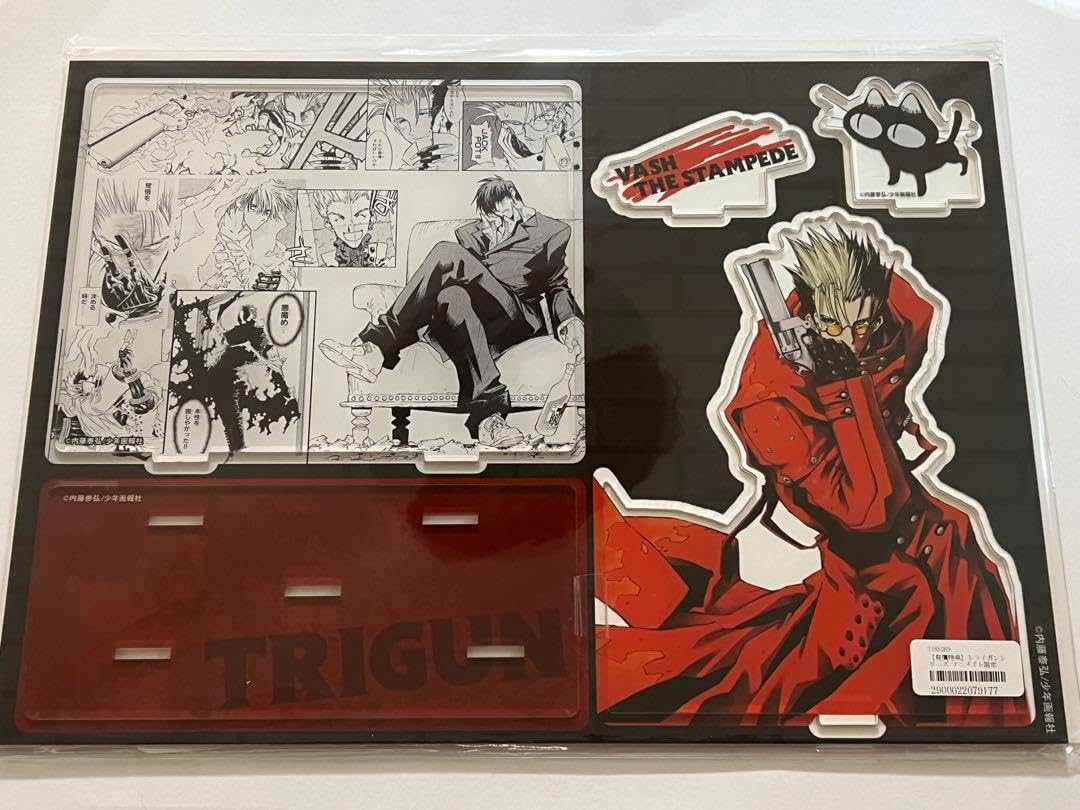TRIGUN トライガン 名場面 アクリルスタンド ヴァッシュ 名場面