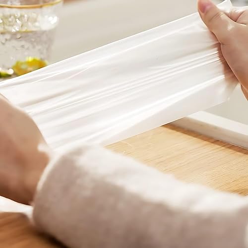 Miniatura 8 de 12 x 20 pulgadas, 720 bolsas de plástico transparente, reutilizables, lavables, frescuras, desechables, rollo continuo, fácil de despegar de la