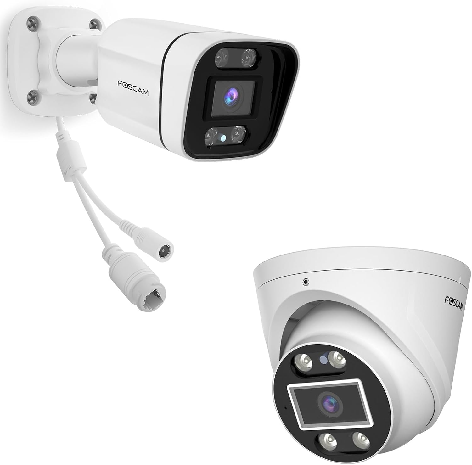 FOSCAM 3K T5EP & 4K V8EP Security POE IP Camera Outdoor