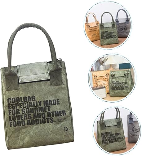 Miniatura 9 de Hohopeti Bolsa térmica para almuerzo para mujer, bolsa térmica para preservación de calor, bolsa térmica para alimentos, bolsa de transporte de