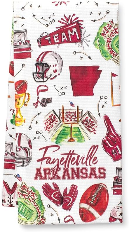 Swig Life Cotton Tea Towels, Sorry for What I Said During The Game Maroon