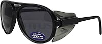 Vista 6 de TITUS G35 Retro Aviator Z87 Gafas de sol de protección ocular con protección lateral para motocicleta y tiro, gafas de seguridad aprobadas DOT ANSI