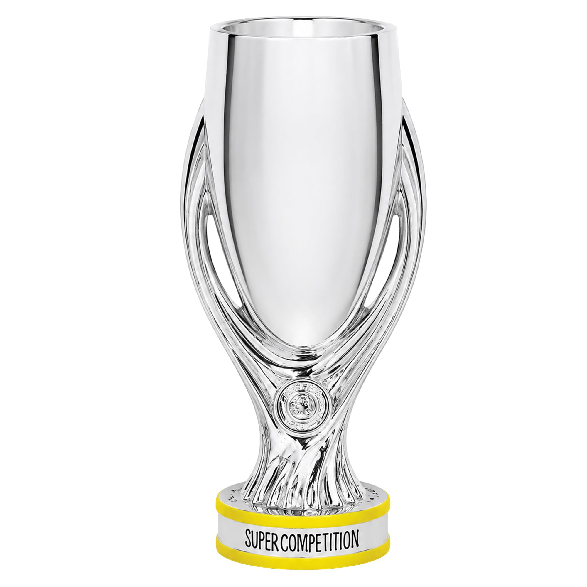 YYDSTES Europa Super Cup Trophy Replica,Football Champions Trophy Collectible,Sports League Memorabilia,Office,Bar,Club,Fan Corner & Home Decor Display Ornament,Gift for Football Fans,44cm