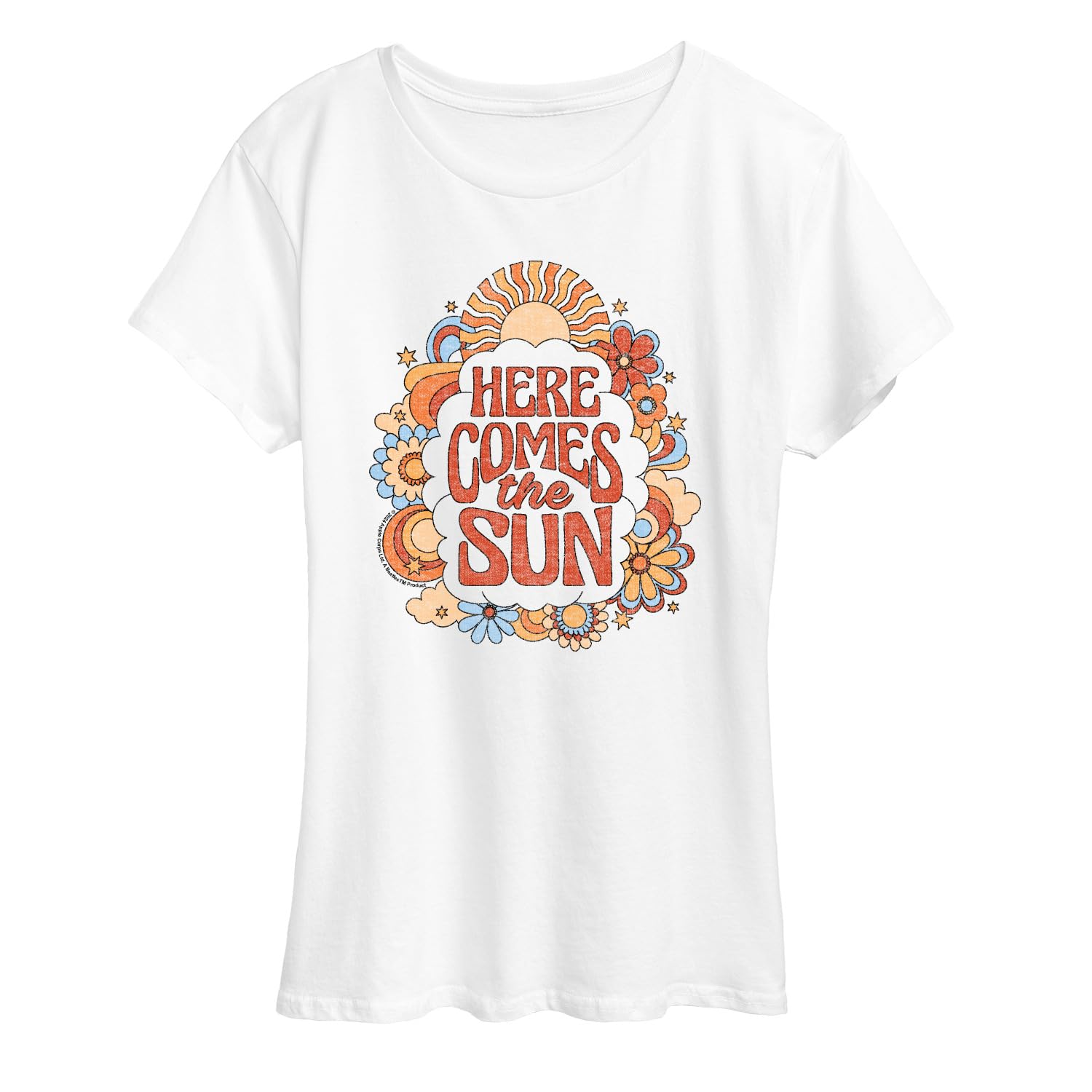 The Beatles - Here Comes The Sun - Women's Short Sleeve Graphic T-Shirt