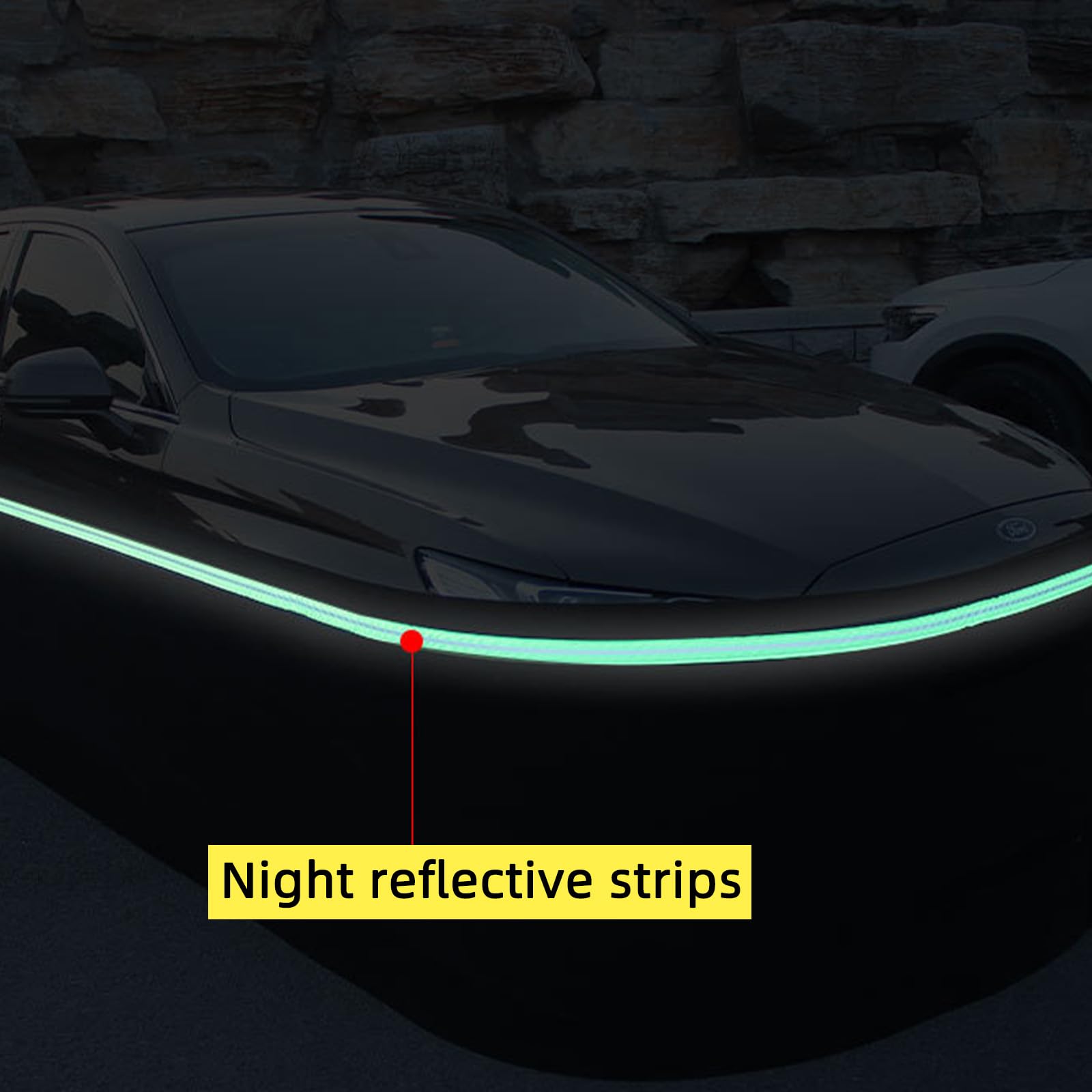 Werplad Easy Installation Rv Skirting for Winter 0.8m Tall Rv Skirting for Travel Trailer Thickening and Hardening Wheel Covers,26m/85ft