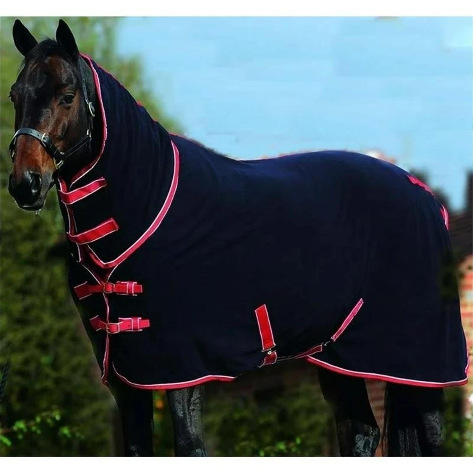 Materiale In Pile for Coperta Da Spettacolo Equestre | Ricamo Ideale for eventi di competizione Comodo dispositivo di raffreddamento