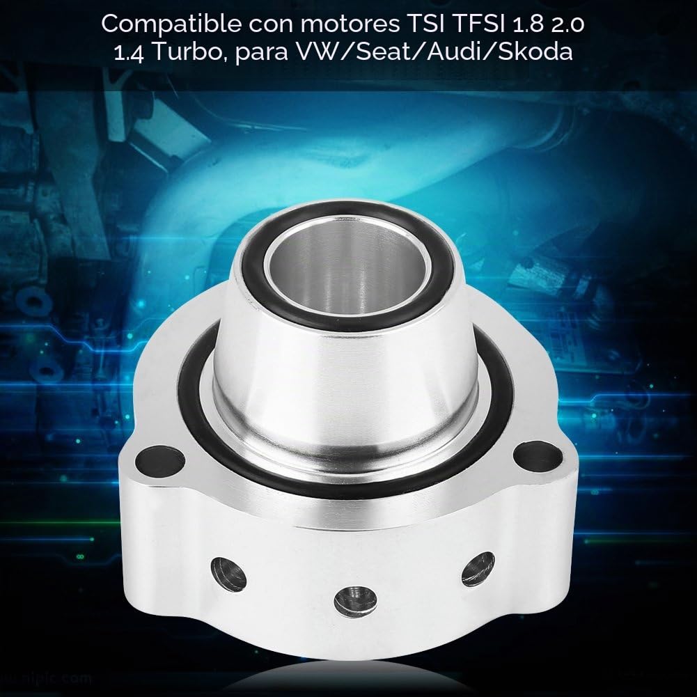 Qiilu Quitar Adaptador de descarga de válvula para TSI TFSI 1.8 2.0 1.4 Turbo Engines