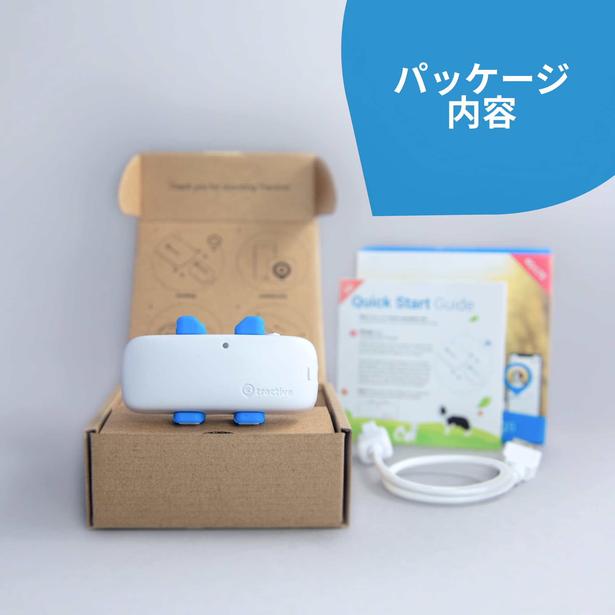 Amazon | Tractive GPS DOG 4. 犬用トラッカー 追跡範囲無制限