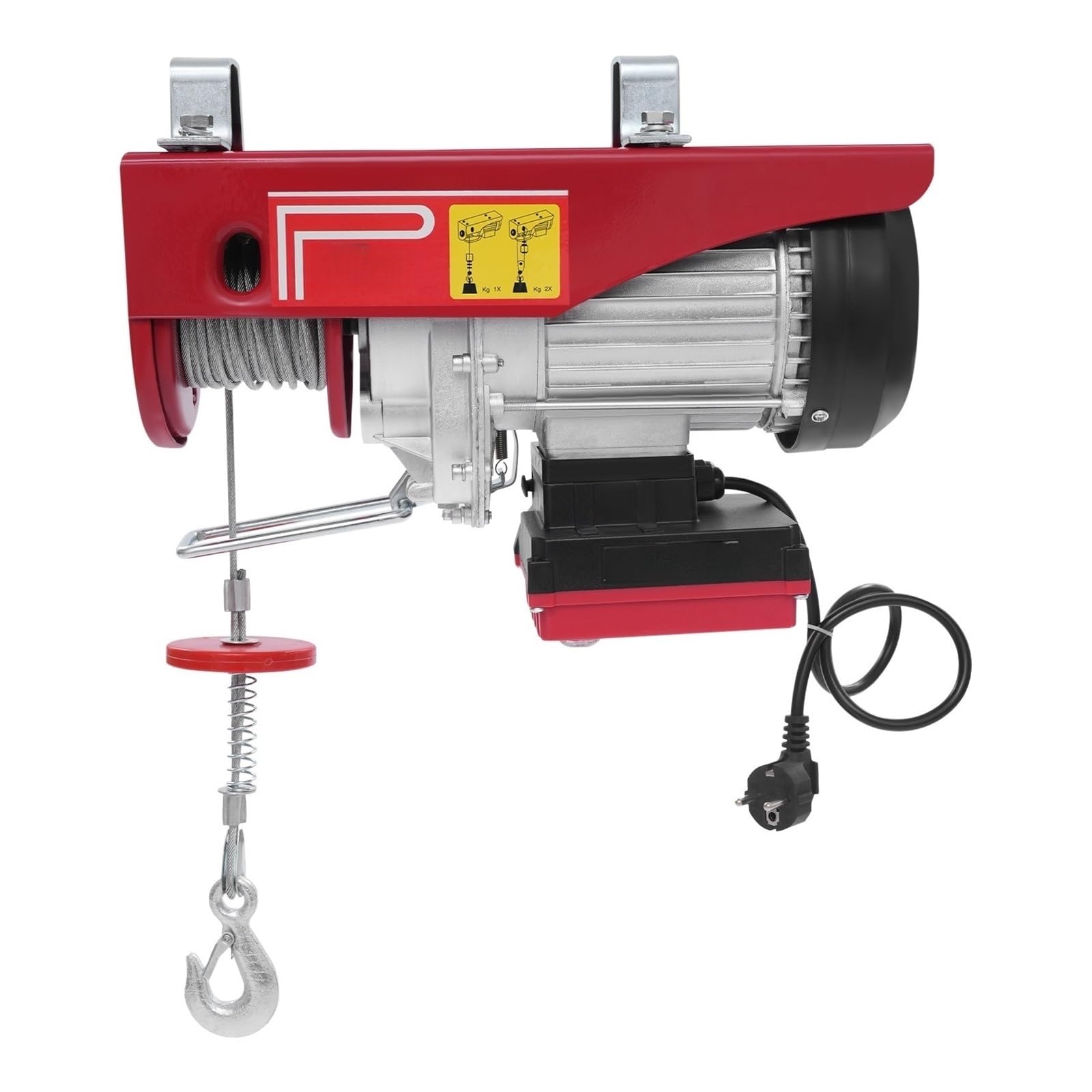 1200 W Elektro-Hebezeug, 600 Kg, Kabellose Steuerung, Elektrische Winde, Elektrischer Blockkran, Hochleistungs-Hebewerkzeug Elektrischer Hebezeug-Stützarm flaschenzug