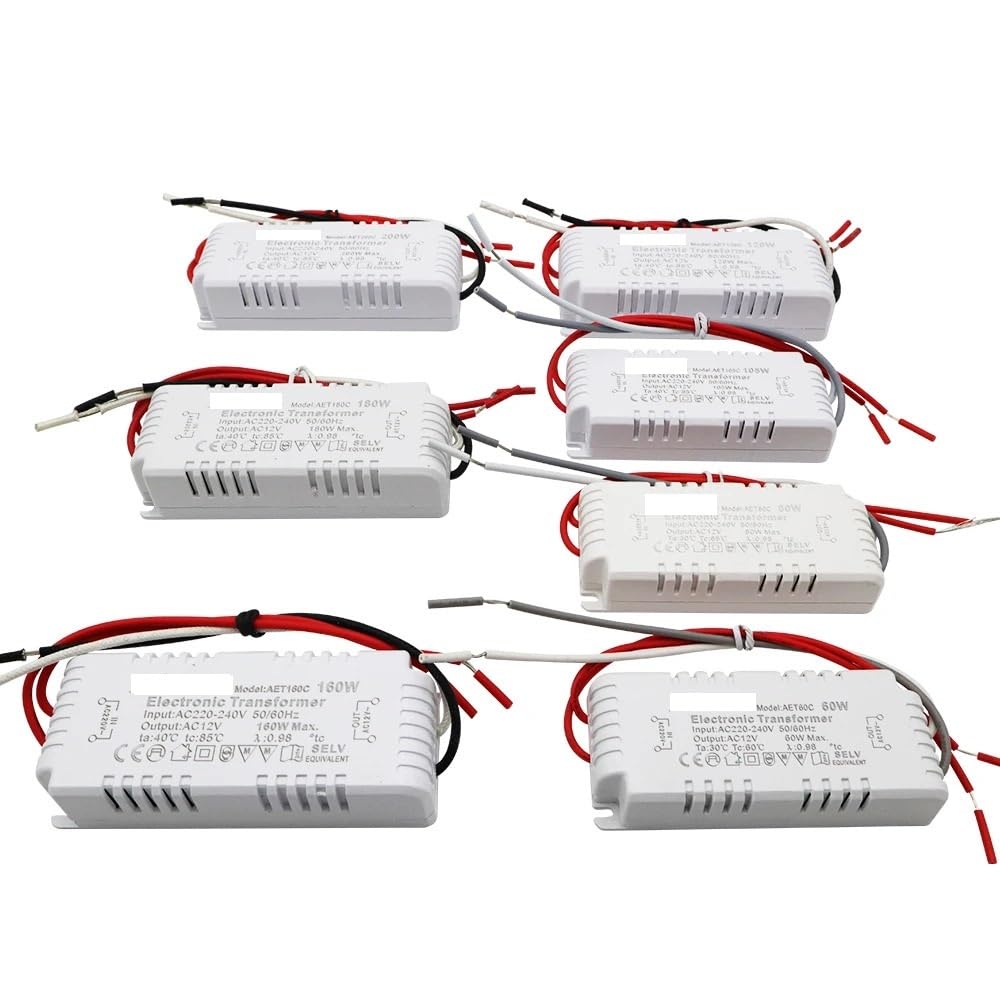 Transformateur variable AC220V AC12V 120W halogène quartz G4 G5.3 MR11 MR16