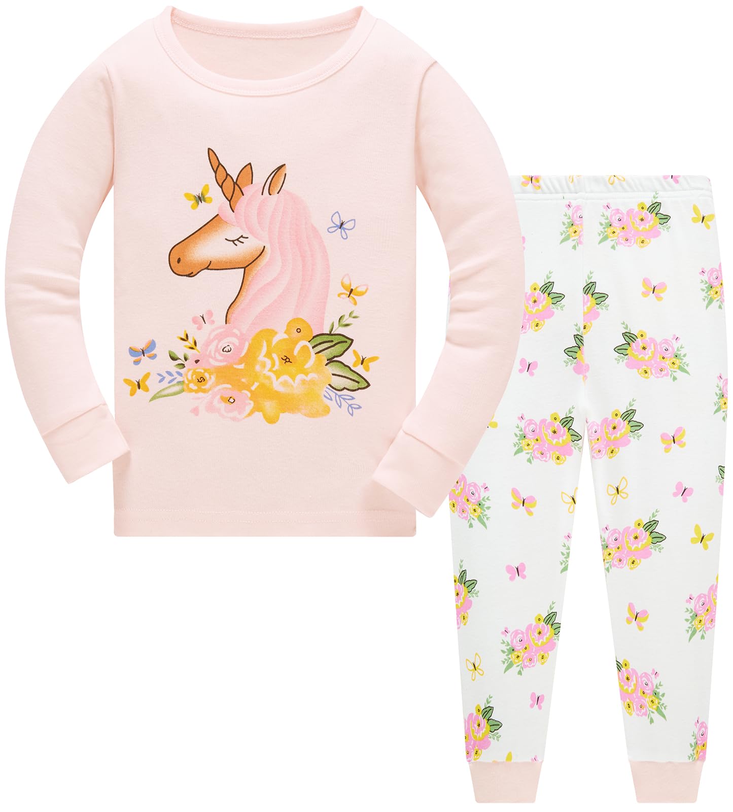 TEDD Girls Christmas Pyjamas Set Toddler Clothes Sleepwear Animal Printed Nightwear Winter Long Sleeve Pjs 2 Piece Outfit Xmas Gift for Kids — view 20