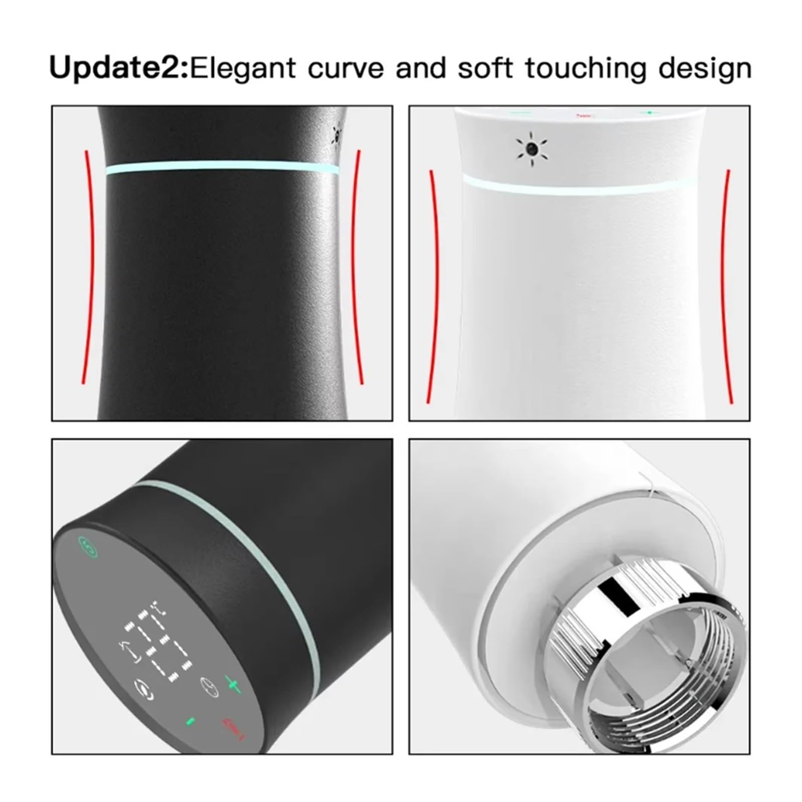 ZigBee3.0 TRV Tuya Zawór Siłownika Grzejnika Inteligentny Programowalny Termostat Temperatura Sterowanie Ogrzewaniem Głos Informacja O ZgodnośCi(Black)
