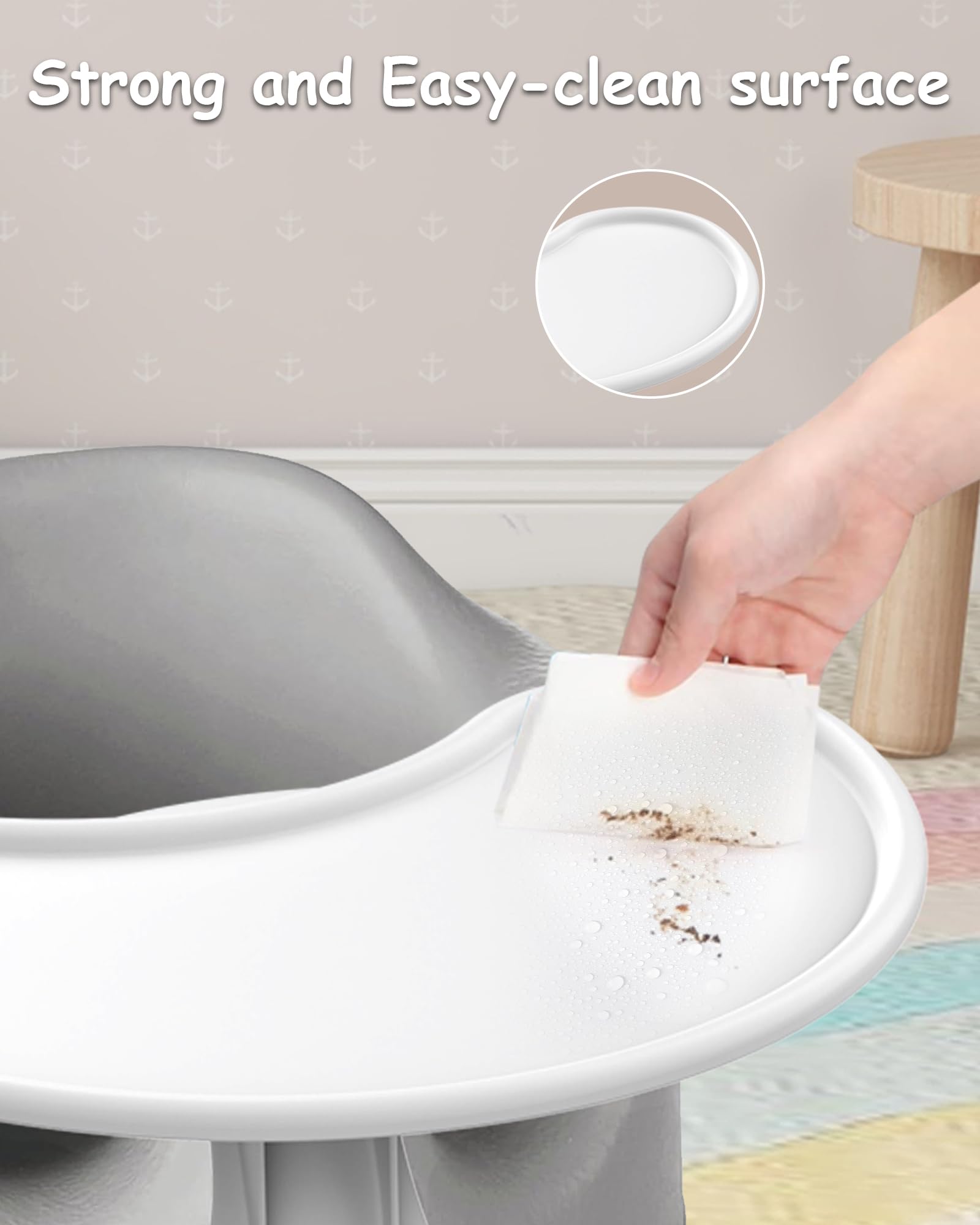 Accessorio vassoio compatibile con sedile da pavimento Bumbo