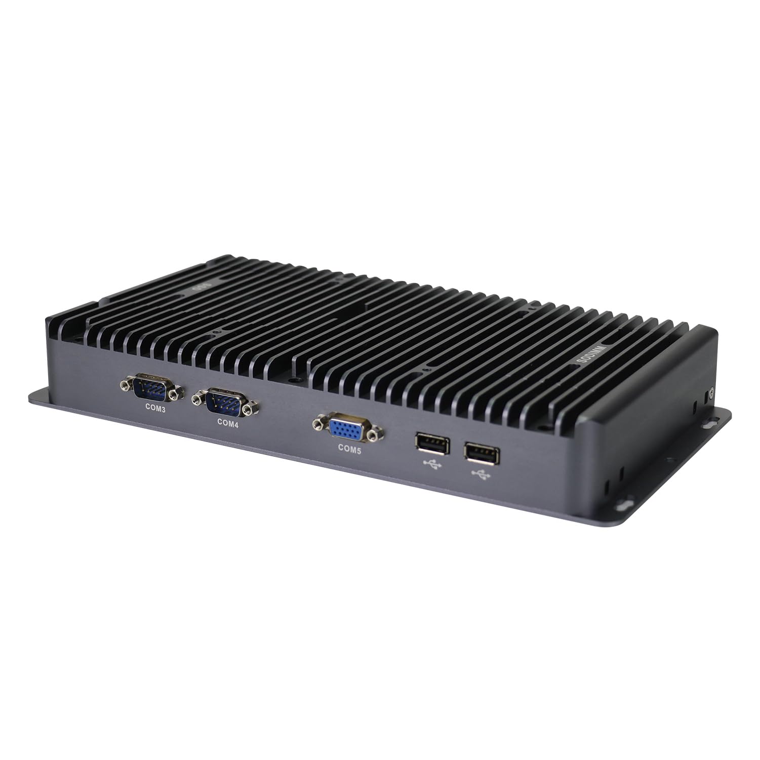 Fanless Mini PC, Industrial Computer, IPC, Windows 11 or Linux Ubuntu, I7 10710U 10810U, IX02, TPM2.0, 9-36V, Watchdog, WOL, 4G Supported, 4 x LAN, 4 x COM, 16G RAM, 512G SSD