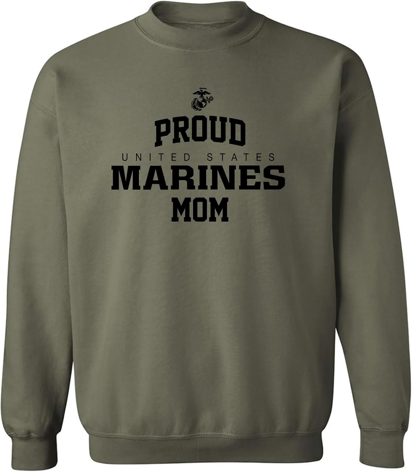 Proud Marines MOM Crewneck Sweatshirt