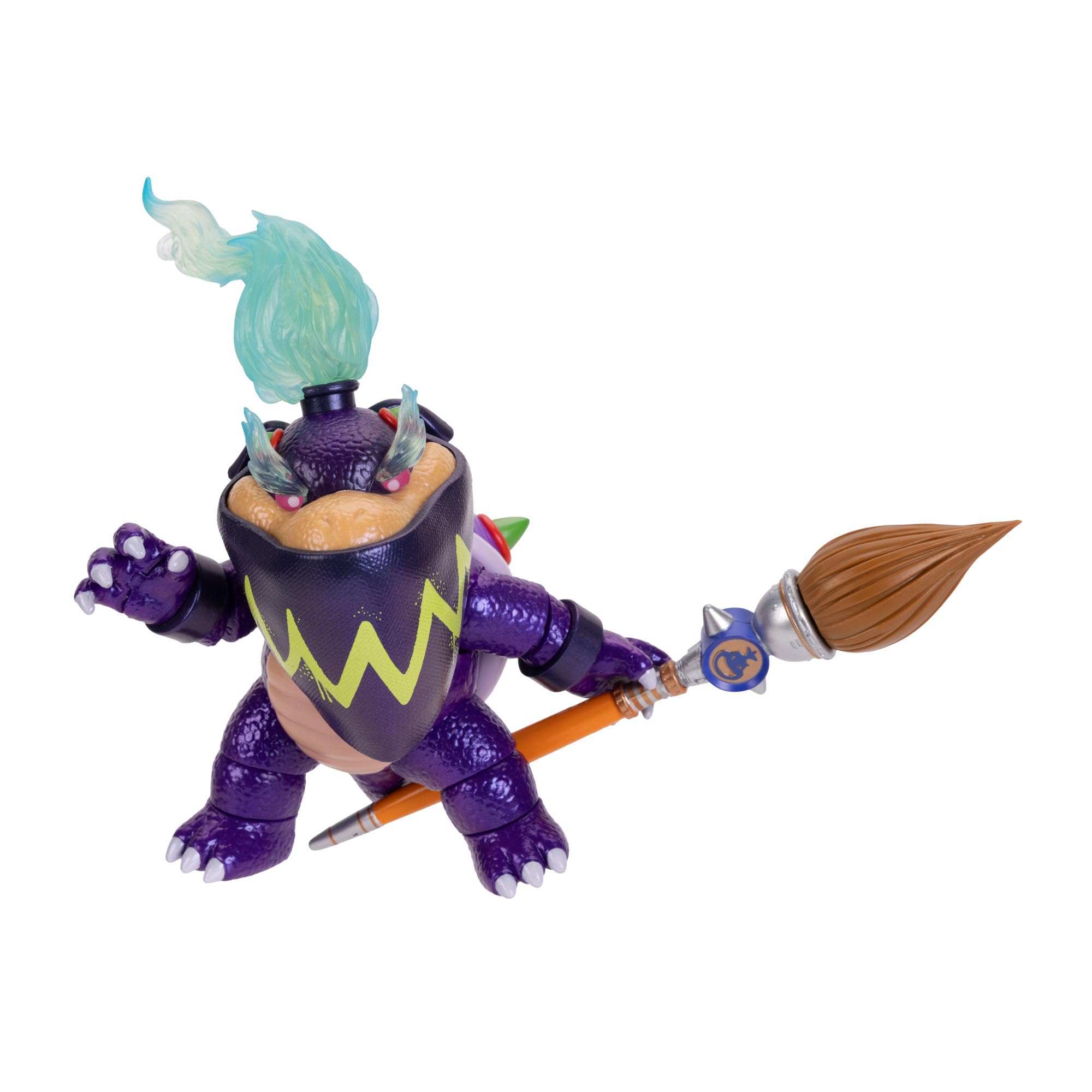 Jakks Pacific Super Mario Galaxy Movie Bowser Jr. 12,7 cm figurka | Jakks Pacific Figurka Super Mario Galaxy Movie Bowser Jr. 5"/12,7 cm, oficjalna licencja, dla dzieci w wieku od 3 lat