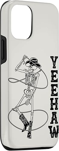 Miniatura 3 de Funda para iPhone 1212 Pro Western Cowboy Skeleton Yeehaw Rodeo Southern Country Music Case
