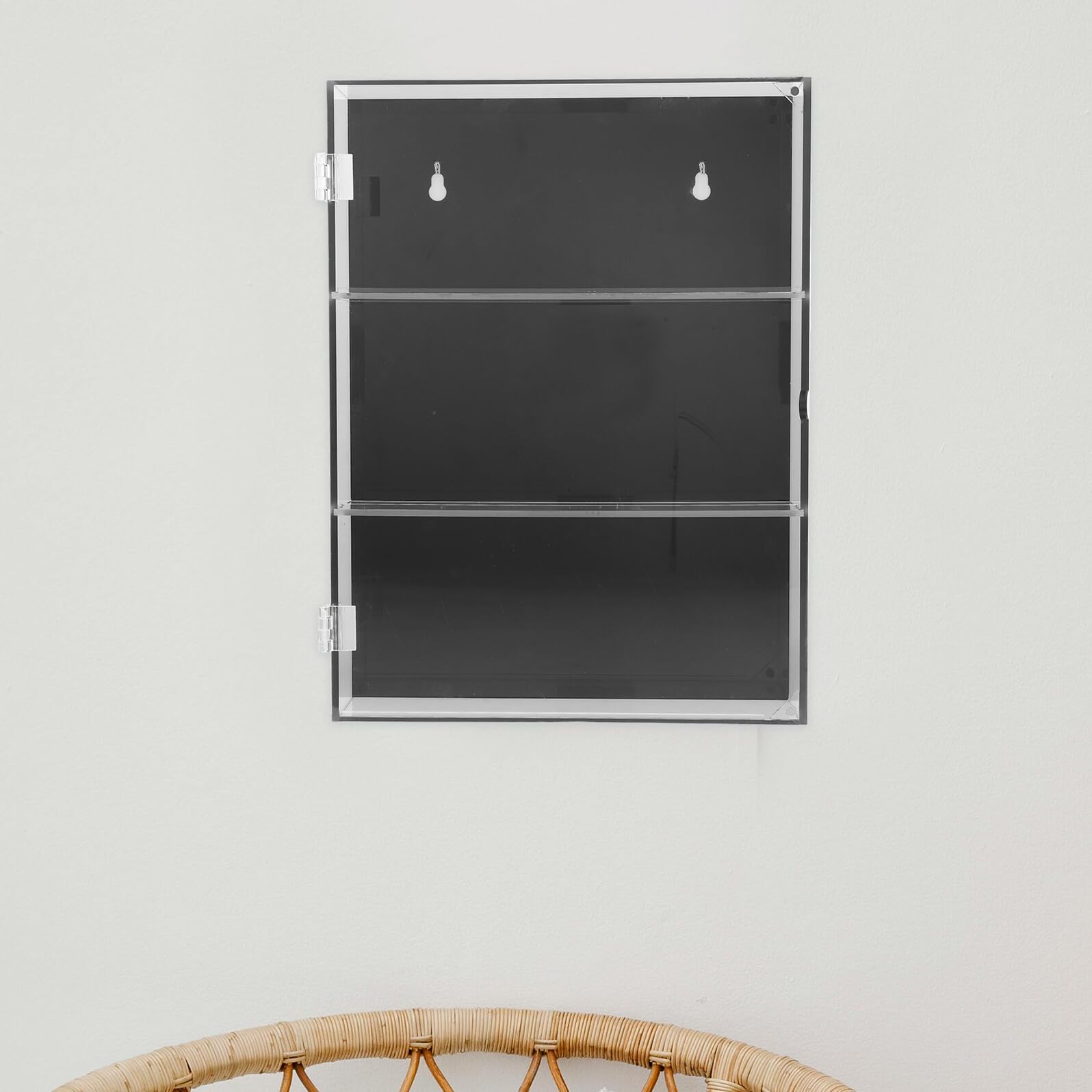 Wandmontierter Acryl Sportkarten Organizer Sammelkarten Display Hohe Kapazität Baseball Basketball Hockey Kartenaufbewahrung Für Zuhause Und Büro