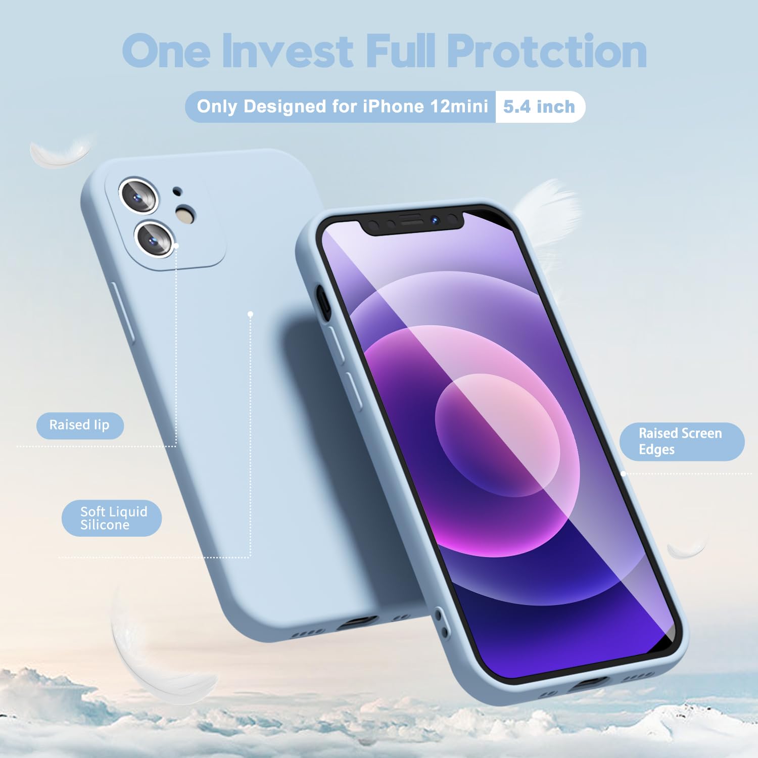 oakxco for iPhone 16 Pro Max Case Liquid Silicone, Soft Rubber Gel Elegant Aesthetic Basic Simple Cover, Cute Thin Slim TPU Matte Solid Color Plain Smooth Case for Women Girl, Light Pink — view 355