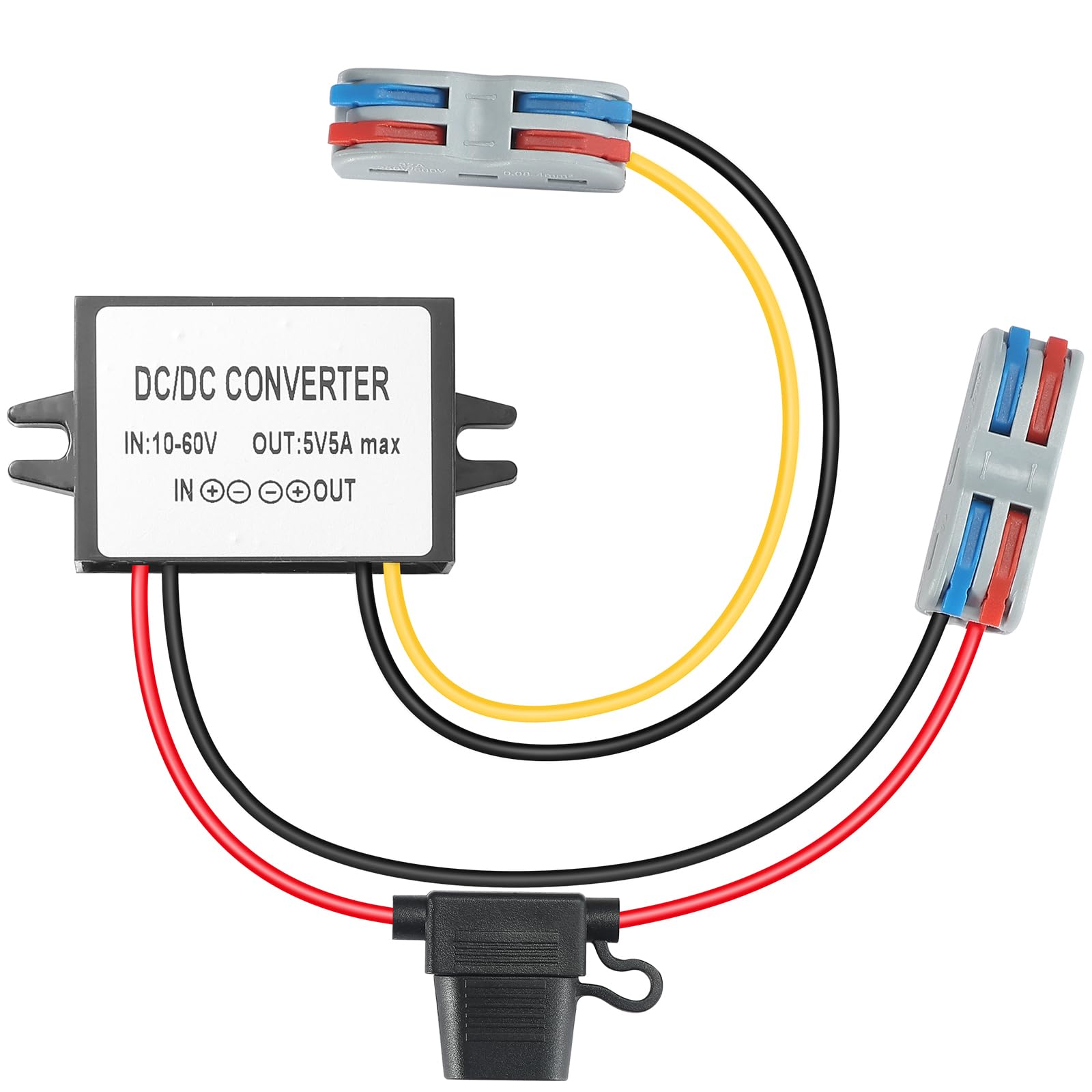 10-60V to 5V5A Power Converter, 2S, overtemperature, overcurrent Protection.-image-25