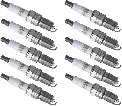 NGK G-Power Platinum Bujía ZNAR6AGP (paquete de 10) para Ford F-450 SUPER DUTY LARIAT 2008-2008 6.8L/415