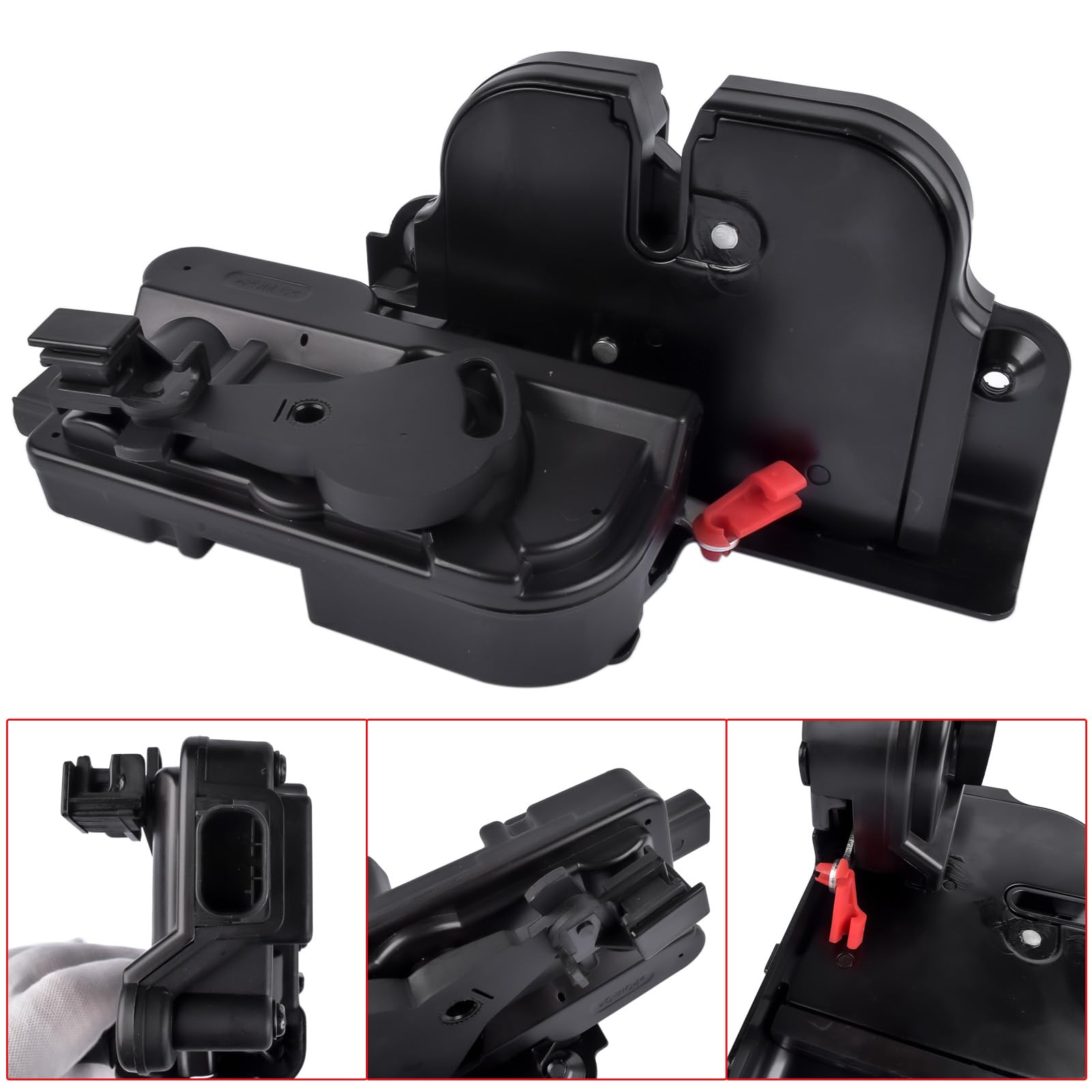 Bisenya Cerradura trasera del portón con conector de 4 polos Recambio para W639 Viano Vito a partir del año 2003 6397401635 A6397401635 6397400035 A6397400035
