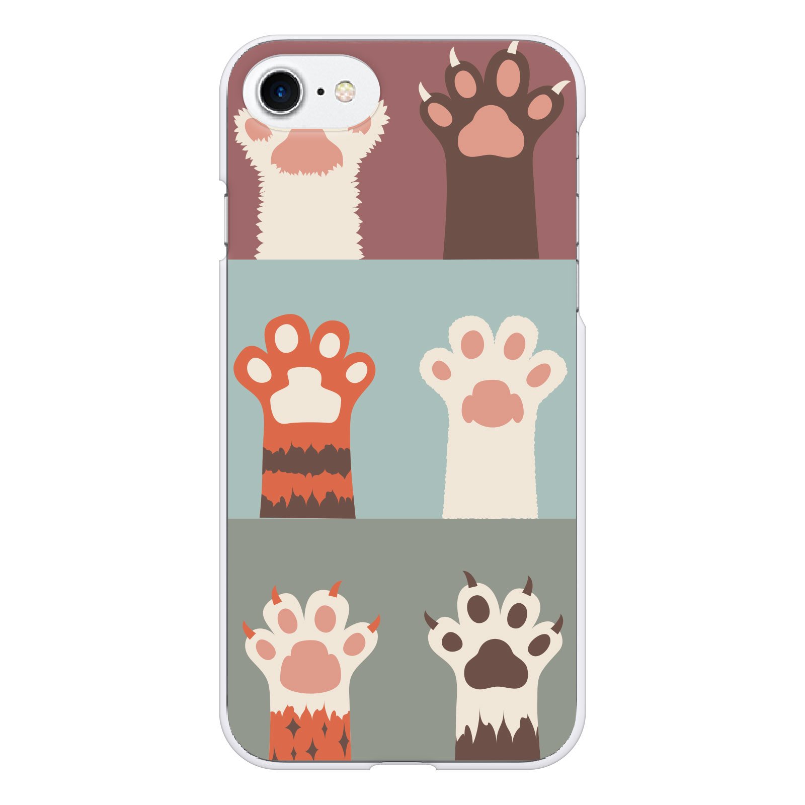 Amazon Ruuu Aquos Ever Sh 04g ハード スマートフォン スマホ ケース カバー Cats Foots A 猫 猫の足 ねこ 動物 どうぶつ イラスト にゃんこ 肉球 おもしろ 面白い ペア おそろい ガーリー 可愛い おしゃれ 修理パーツ 通販