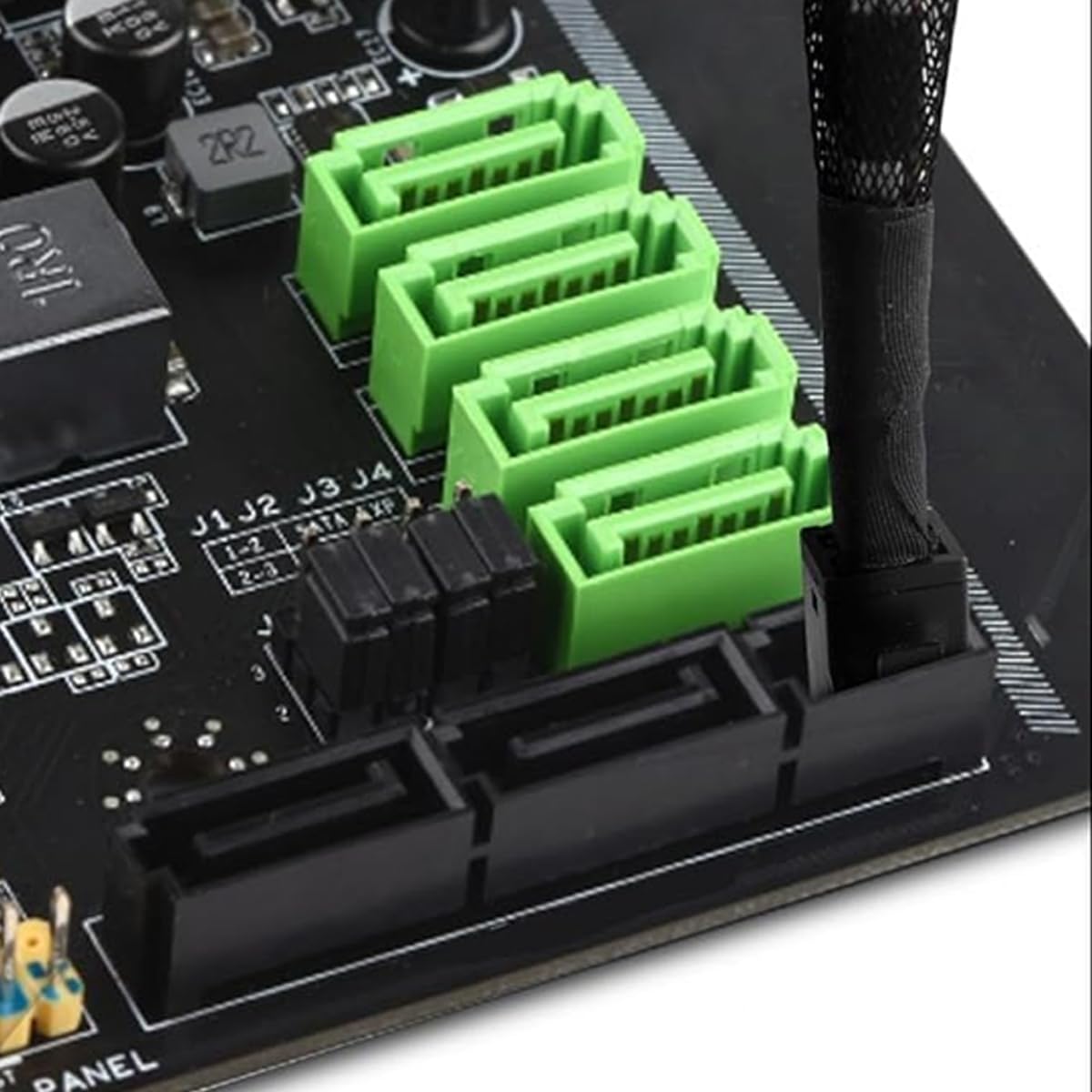 Wewnętrzny serwer NVMe SSD Kabel Mini SAS HD SFF-8643 do SAS 8639 12 Gb/s z 15-pinowym zasilaniem SATA (kabel 50 cm)