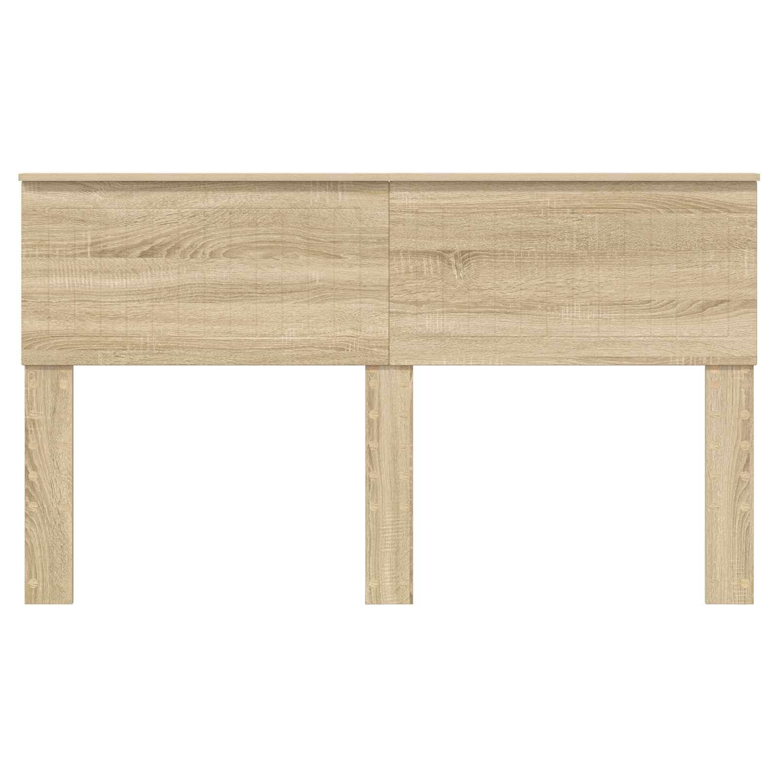 vidaXL Cabecero Roble Sonoma Madera de ingeniería