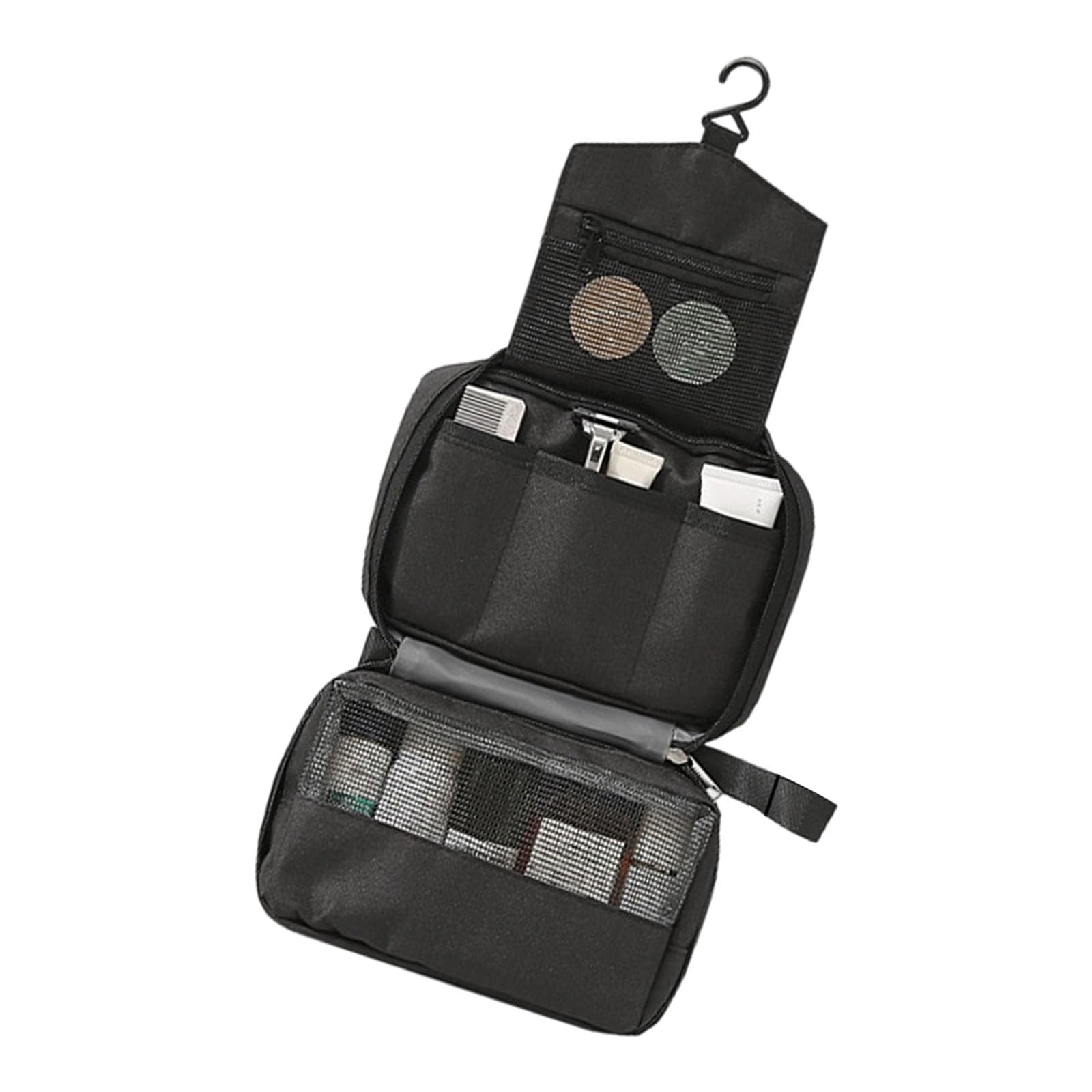 LUCKGONI Travel Toiletry Bag Featuring Dry Wet Separation Compartments Portable Waterproof For Organizing