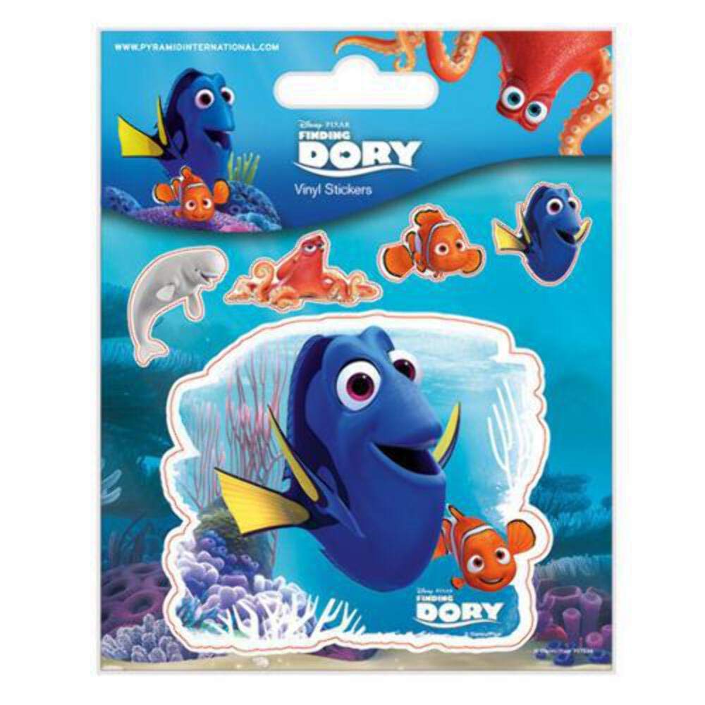 Pyramid International "Finding Dory (Characters) Vinyl Stickers, Multi-Colour, 10 x 12.5 cm