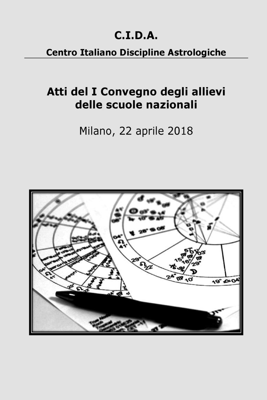 Atti Del I Convegno Delle Scuole Nazionali