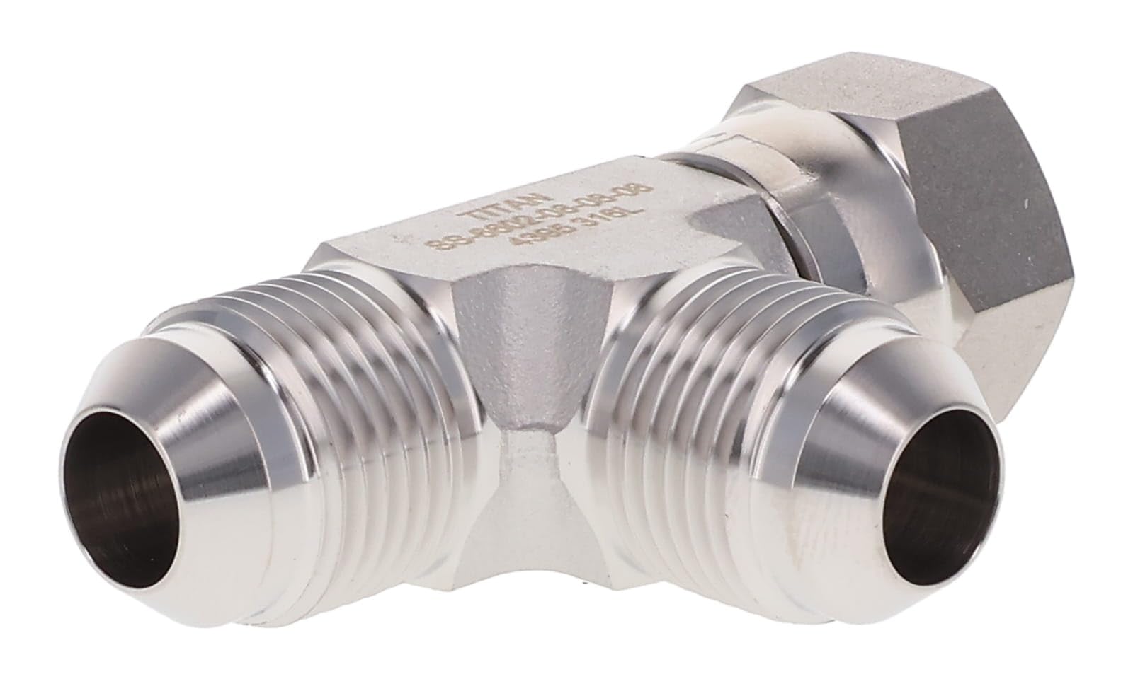 AF 9100-06-08 Hydraulic Adapter – 3/8" Male Pipe (NPTF) X 1/2" Female JIC 37° Swivel