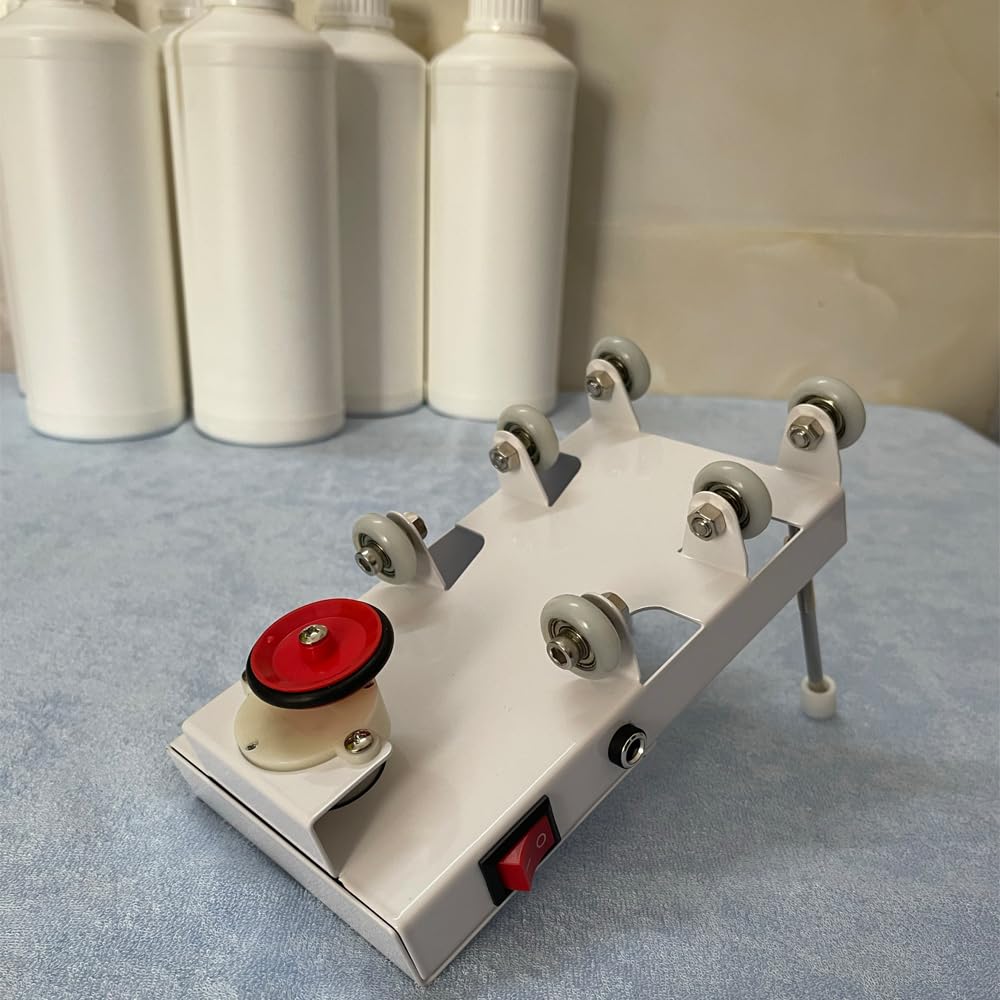 Elektrischer Farbschüttler für 1-L-Flasche, inkl. 500-ml-Kleinflasche, zylindrische Tinte