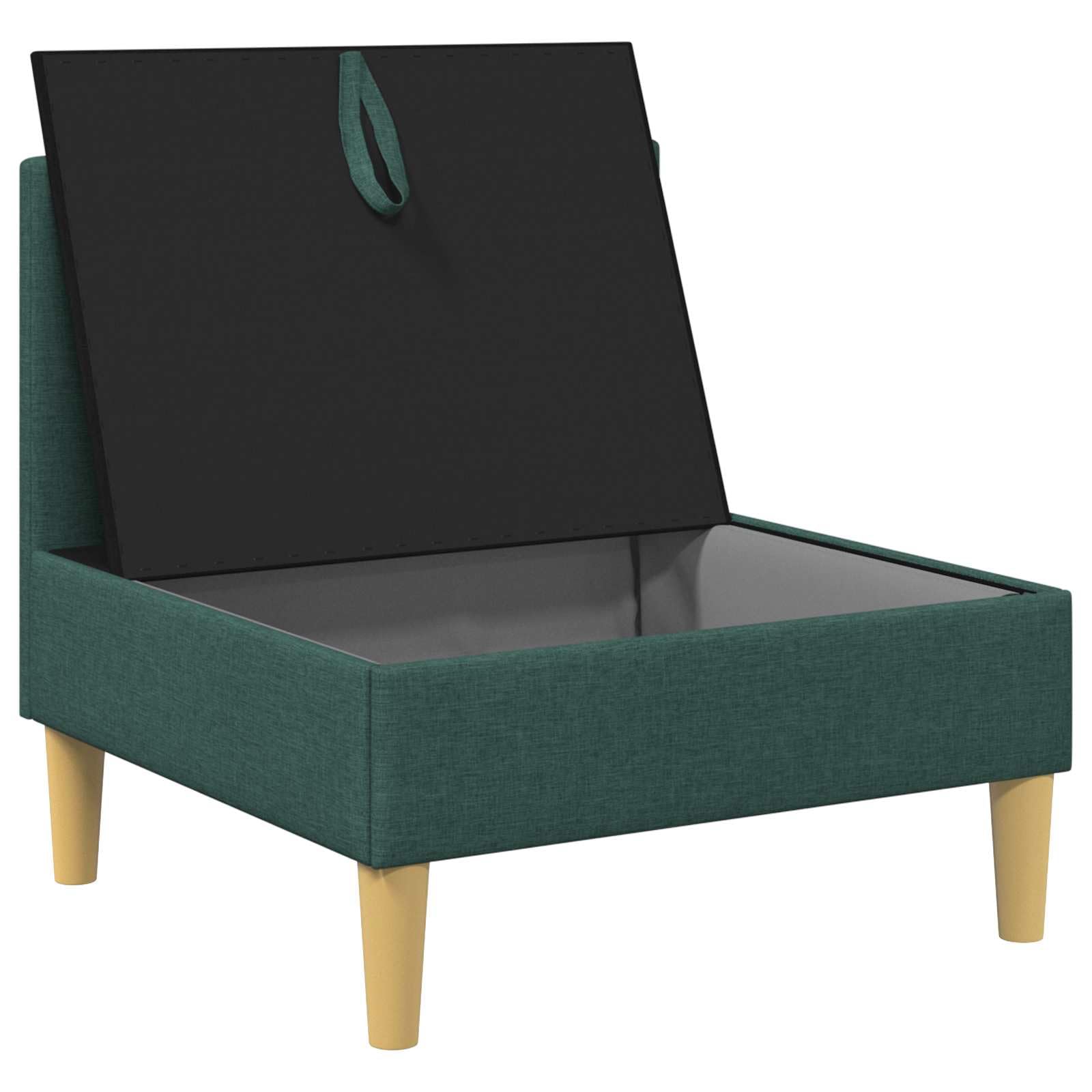 Nowoczesna sofa materiałowa z miejscem do przechowywania, skandynawski design, trwała, wygodna, do salonu, biura, lounge, z funkcją spania, skrzynia na pościel, wysuwana, przytulna