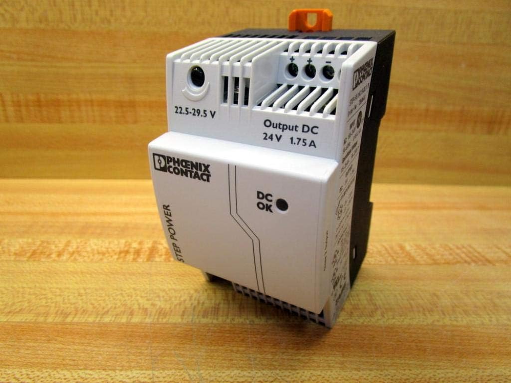 Phoenix Contact STEP-PS/1AC/24DC/1.75 Power Supply 1.75AMP 1 Phase