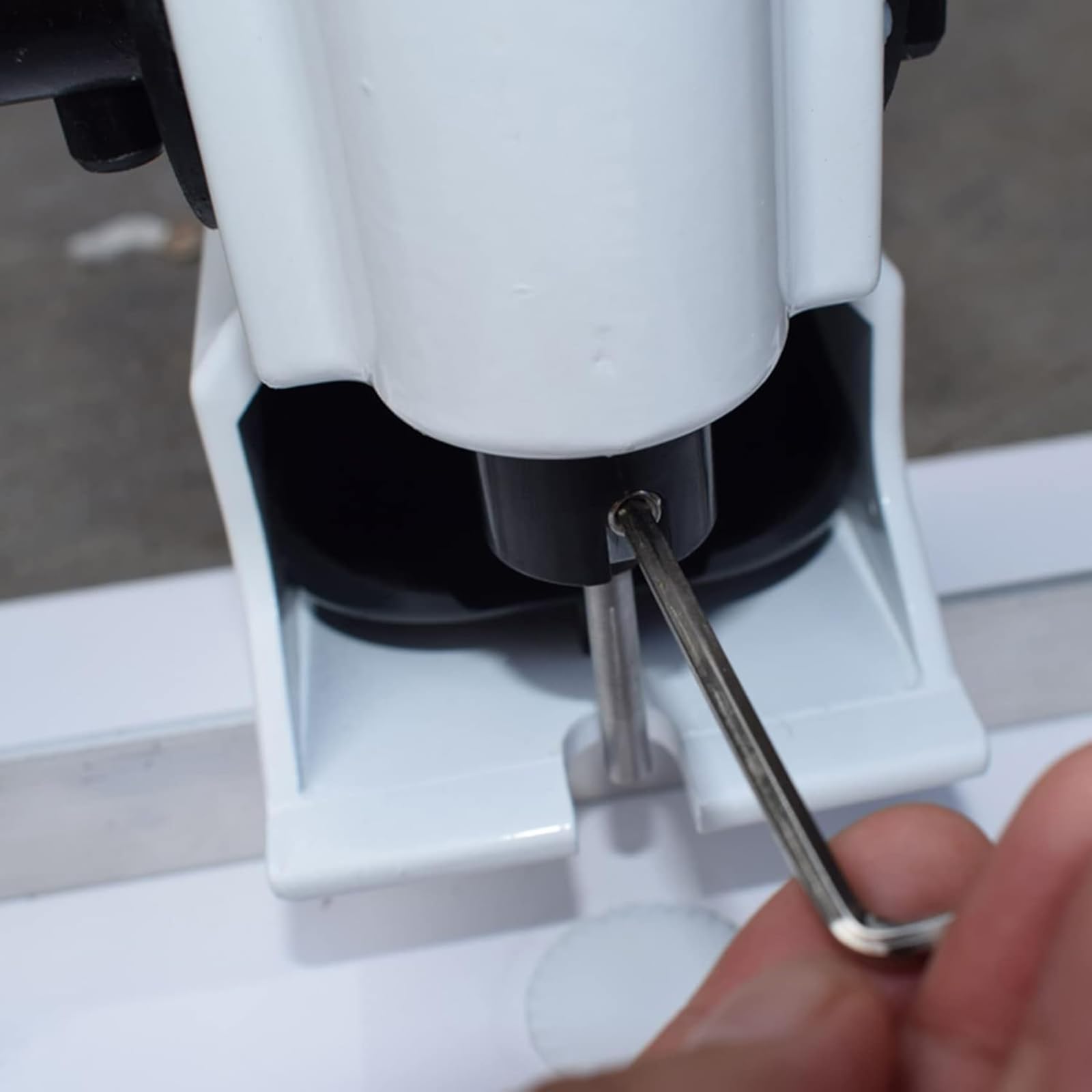 Perforatrice per Metallo ad Alta Resistenza a Foro Singolo, perforatrice per Carta ad Alta Resistenza, capacità di Perforazione di 300 Fogli, con Stampo per Fori da 4 mm, 5 mm, 6 mm, 7 mm, 8 mm, per