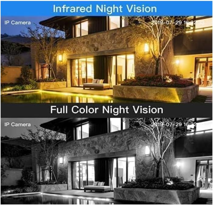 MAYUMI 5MP Outdoor Smart WiFi Wireless CCTV Security Camera | Colored Light Vision | 2-Way Audio | Motion Track | Support 128 GB Micro SD Card Slot Dome Camera K-803 (Not Included Memory Card) 3
