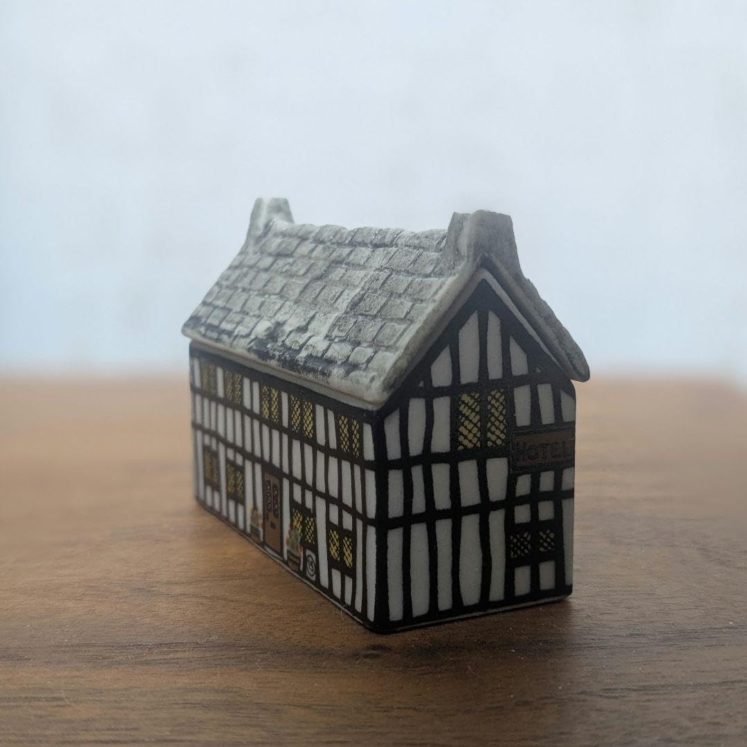英国　G HOUSE　ヴィンテージ　ミニチュアハウス　置物 英国 G HOUSE ヴィンテージ ミニチュアハウス 置物