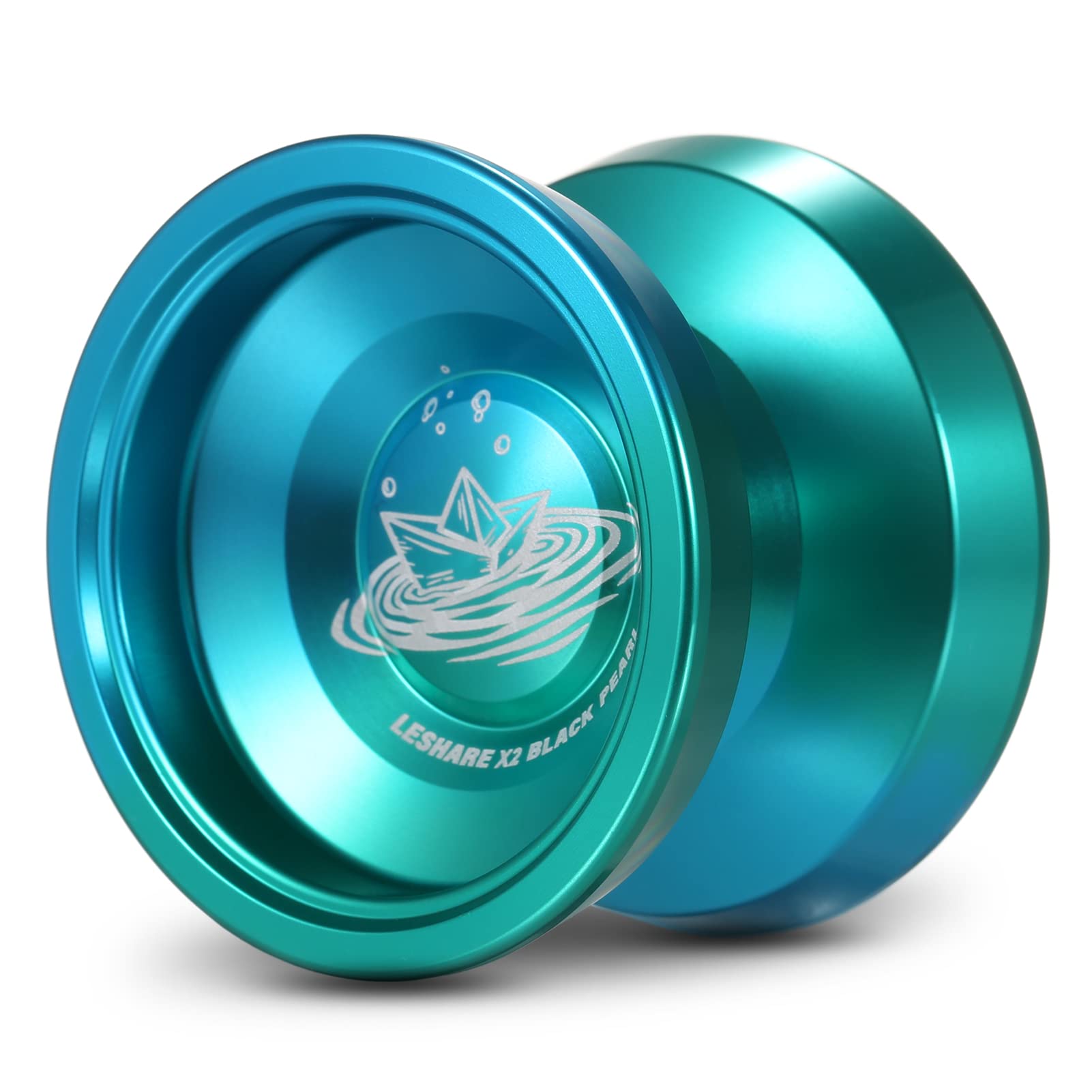 Jo Jo, confezione da 2 palline Yo-yo in alluminio, regalo competitivo Yo-yo con corde e guanti