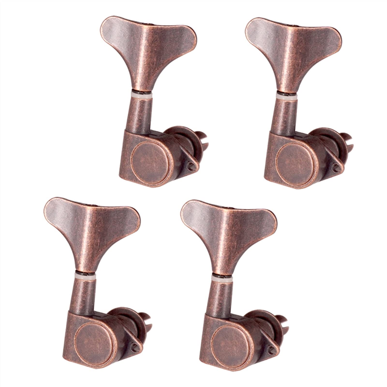 Stimmwirbel Gitarrensaiten 4 Stücke 4r Bass Tuner Maschinenköpfe Tuning Pegs (lila Bronze)