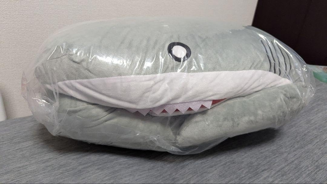Amazon.co.jp: GiGO くたくたガブシャークBIG 全長約150cmの